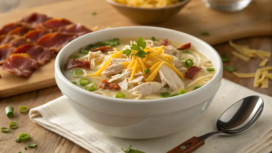 Crack Chicken Noodle Soup