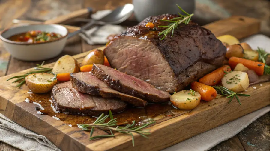 Tuscan-Style Slow-Cooked Beef Roast