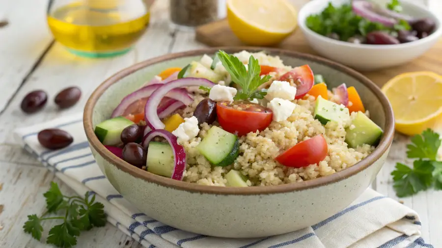 Mediterranean Quinoa Salad
