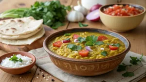 One-Pot Green Lentil Dal