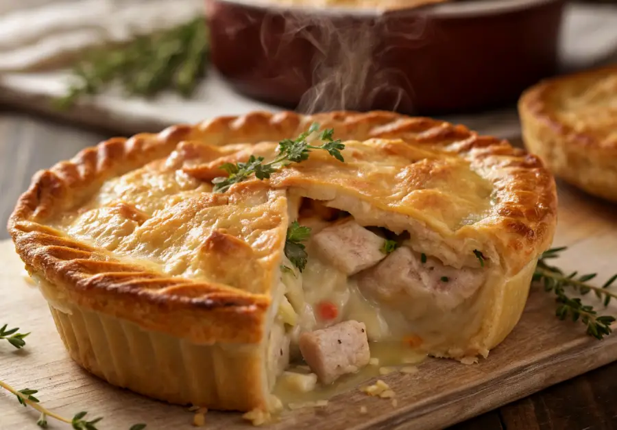 Creamy Chicken Pies