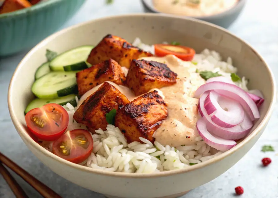 Salmon Tikka Bowls