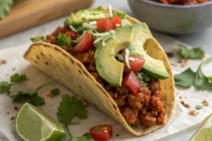 Spicy 'Meaty' Taco
