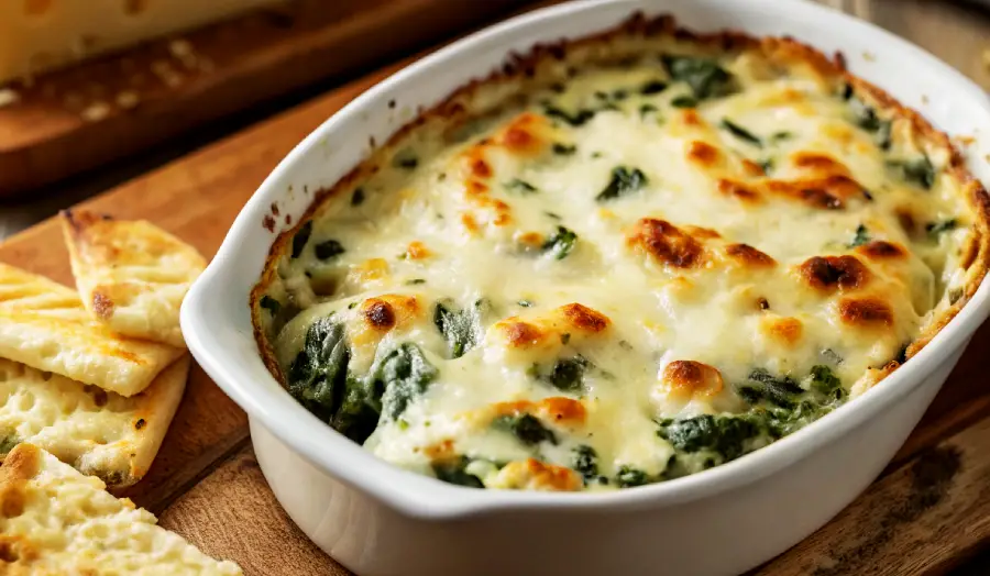 Hot Spinach and Artichoke Dip