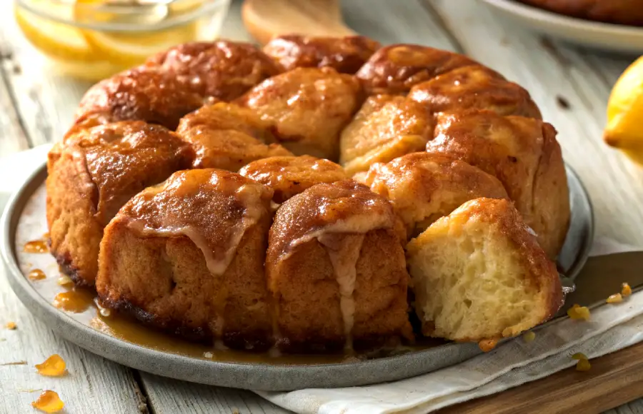 Ooey-Gooey Lemon Monkey Bread